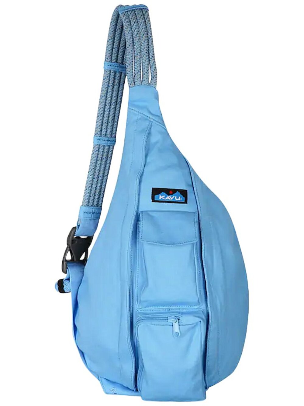 KAVU Rope Bag Blue Bay 10L Cotton Canvas Crossbody Sling NWT